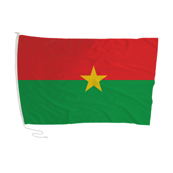 BURKINA FASO FLAG 180 x 120cm