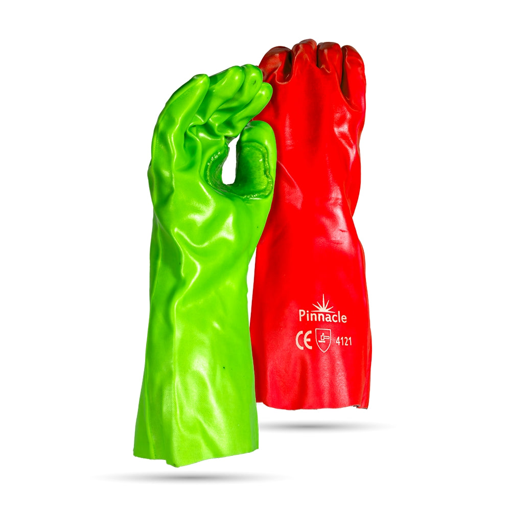 Stop & Go PVC Open Cuff Glove 35cm – Pack Of 12 Pairs