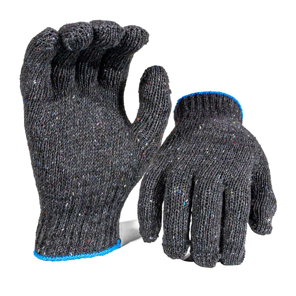 Cotton Knit Glove Grey 450G – Pack Of 12 Pairs