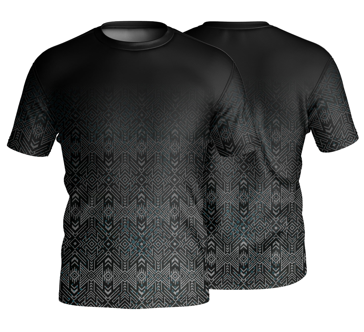 Unisex Short Sleeve Crew Neck T-Shirt | Sport Tec | Africa Design