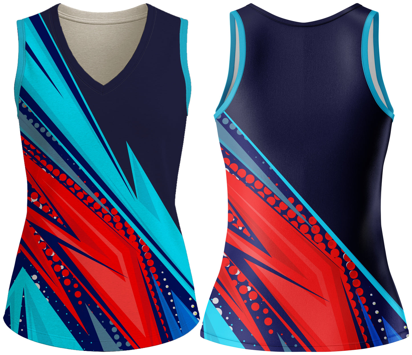 Ladies Netball/Hockey V-Neck Vest