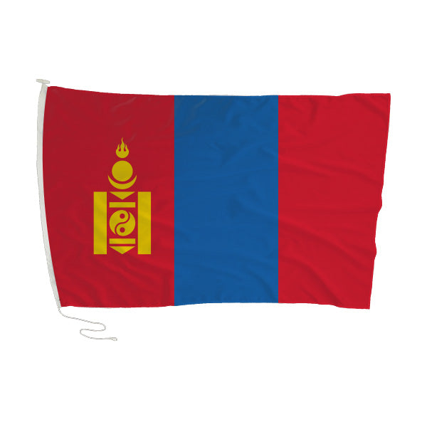 MONGOLIA FLAG 90 X 60cm