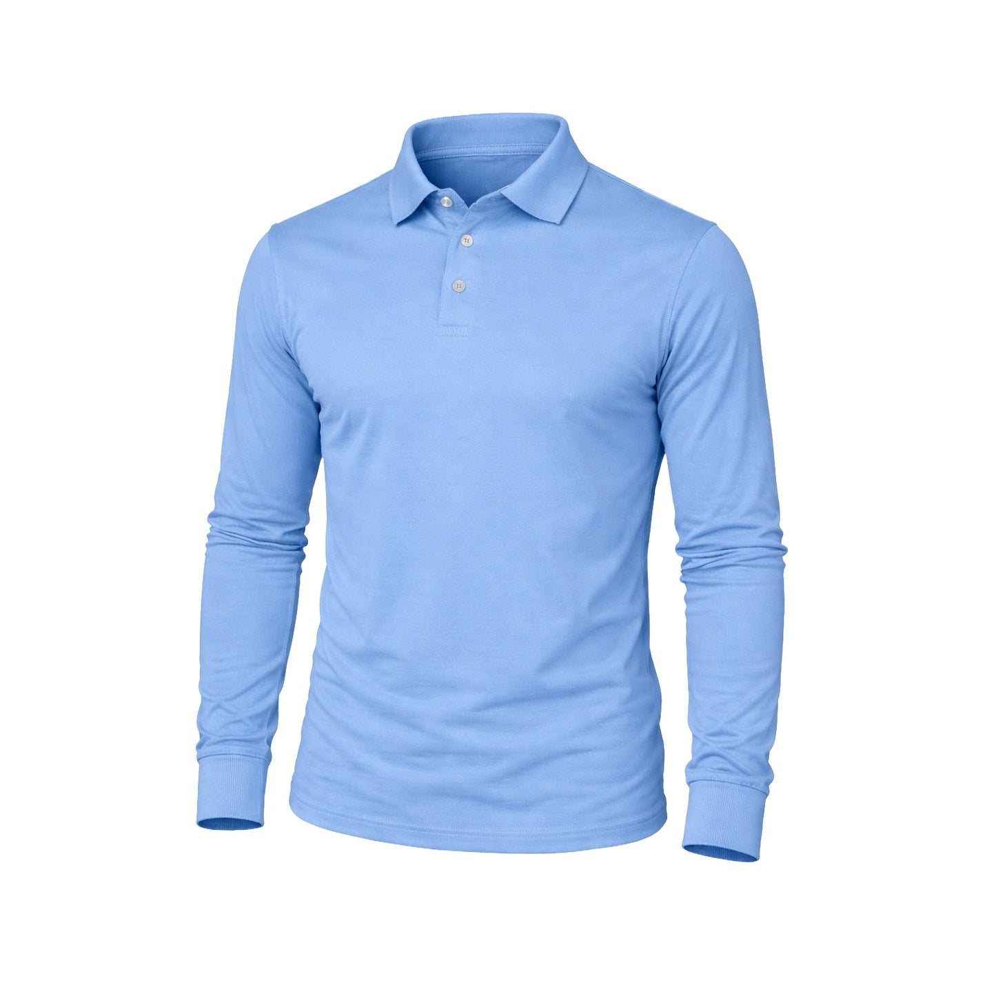 Sea Biscuit Combed Cotton Long Sleeve Golfer