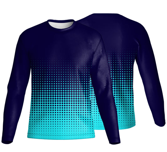 Unisex Long Sleeve Crew Neck T-Shirt | Sport Tec | Sport Design