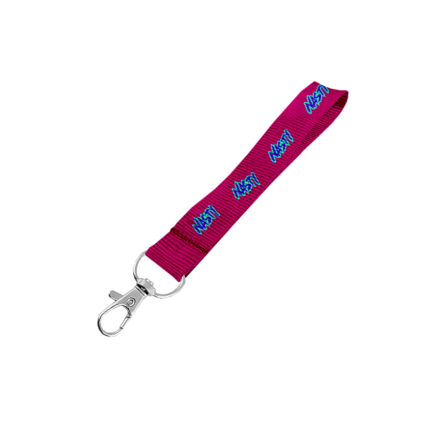 Petersham Wrist Phone Strap D/Sided Print with Snap Hook 25 x 340mm