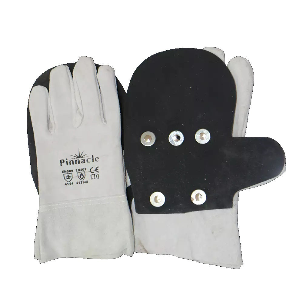 Chrome Leather Brick Glove (Premium) – Pack Of 12 Pairs