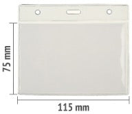 Add On Flexible Clear Pouch 115mm x 75mm