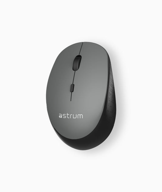Wireless Optical Mouse -2.4GHz,1600DPI,4 Buttons, Silent Click - MW210 - Black
