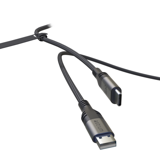 VMAC20 Cable USB A- C M-M 1.2M Braid GR