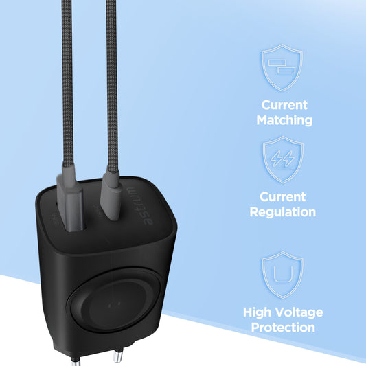 WATZ20P 20W PD Wall Charger USB-C BK