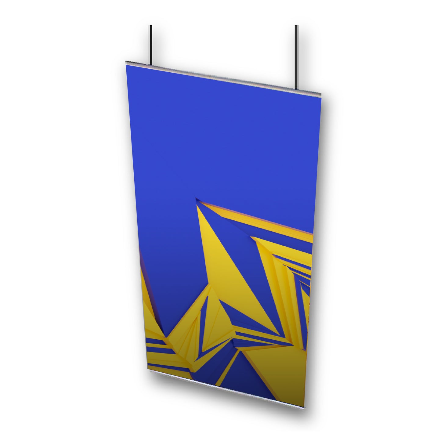 Hanging Banner 2.4 x 2m, Double Sided + Extrusion