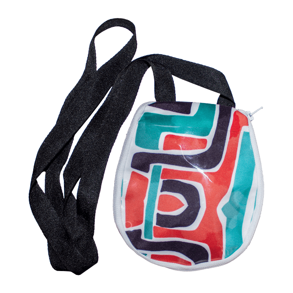Medi Insulated 4 Storage Capacity Neck Pouch with Front Clear PVC Sleeve