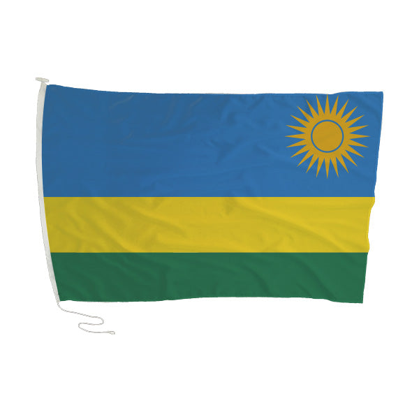 RWANDA FLAG 135 x 90cm