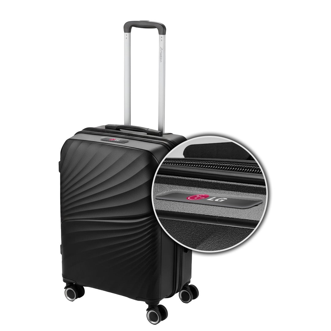Travelwize Quartz PP 66cm 4-Wheel Spinner Luggage