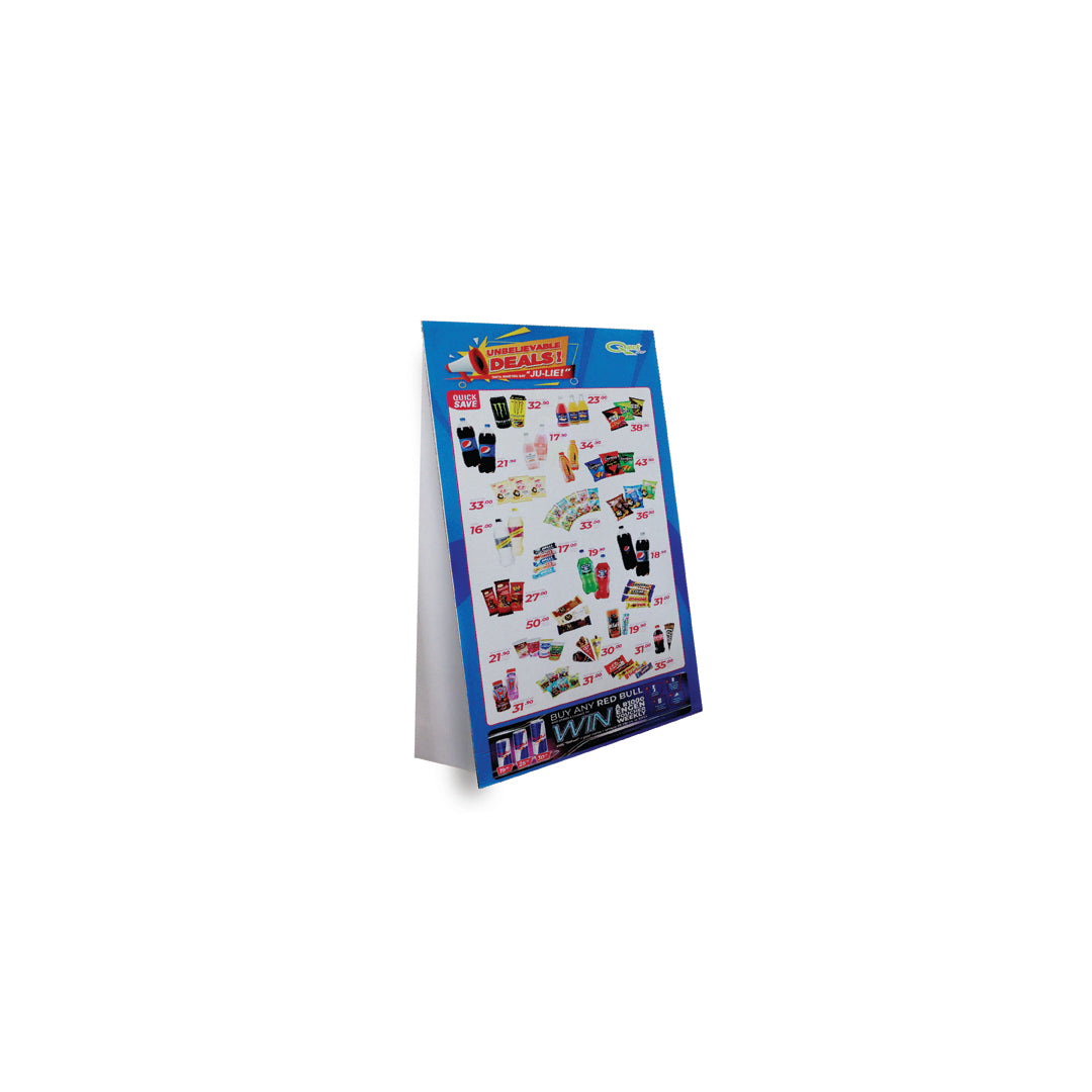A0 Standee With Strut