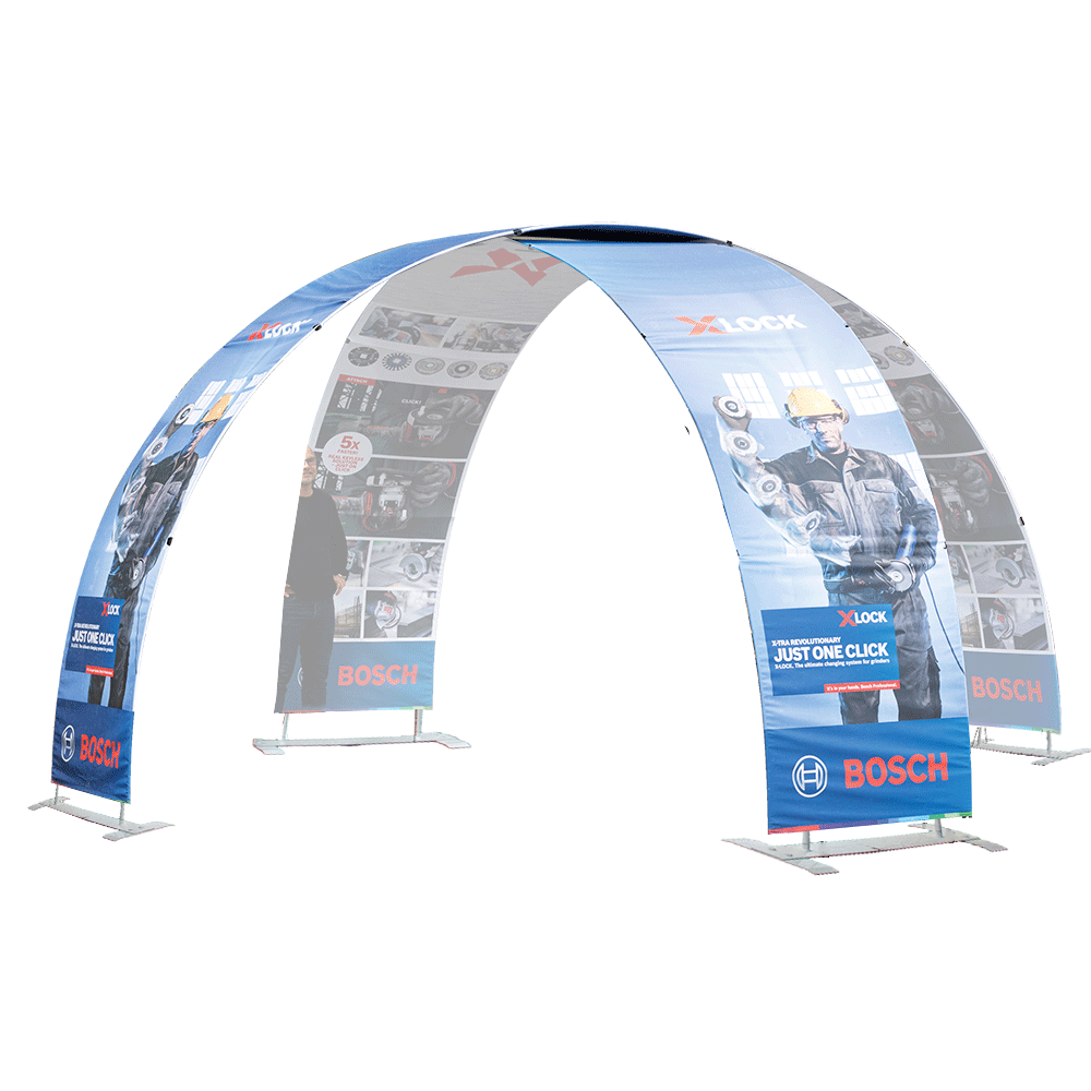 Dome Arch Single Sided Ultrasheen