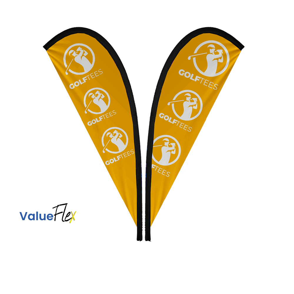 ValueFLEX Teardrop Banner 3m Double sided, Skin Only