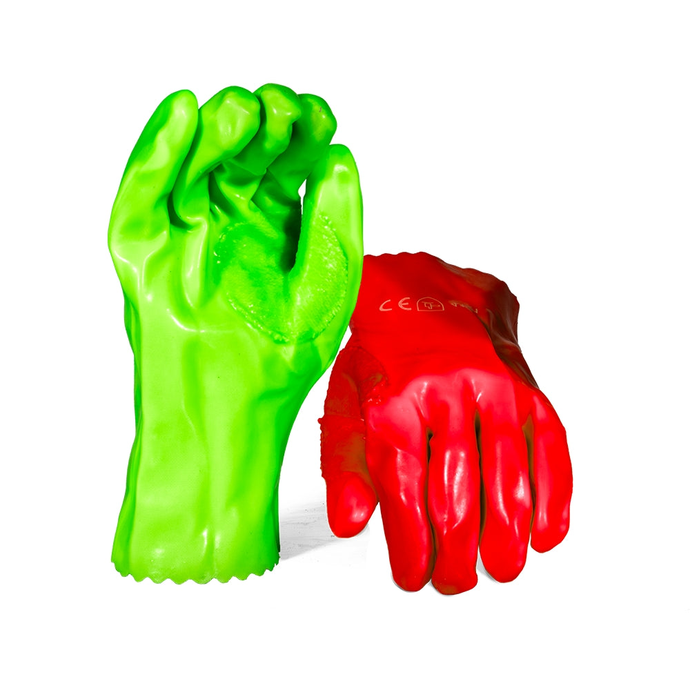 Stop & Go PVC Open Cuff Glove 27cm – Pack Of 12 Pairs