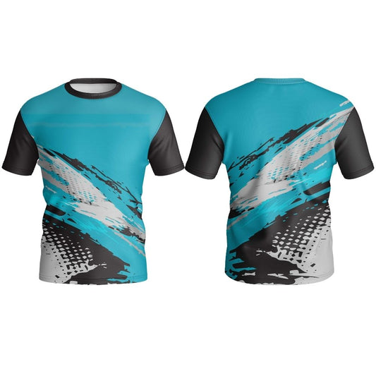 Kids Crew Neck Short Sleeve Fishing T-Shirt | Fitted Sleeve
