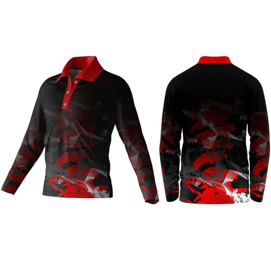 Fishing Golfer Long Sleeve | Fitted Sleeve