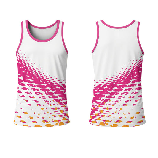 Mens Athletic Crew Neck Vest | Normal Back