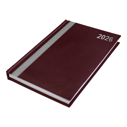 A5 Linea Stripe Two-Tone Diary (Padded Cover)