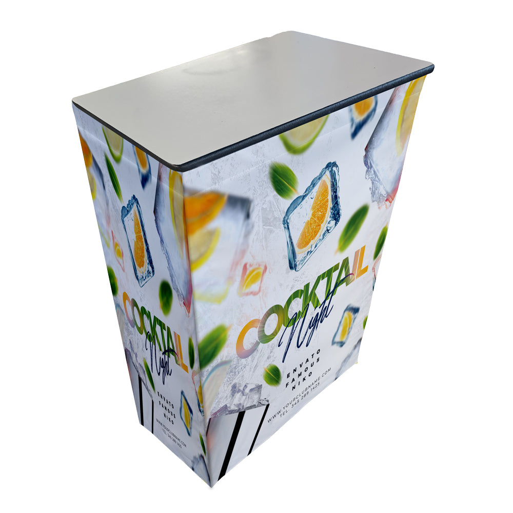 Pop Up Promotion Counter with fabric print & Carry Bag