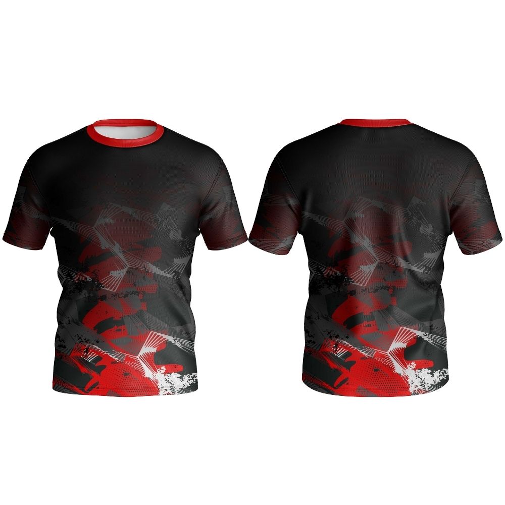 Crew Neck Short Sleeve Fishing T-Shirt | Fitted Sleeve