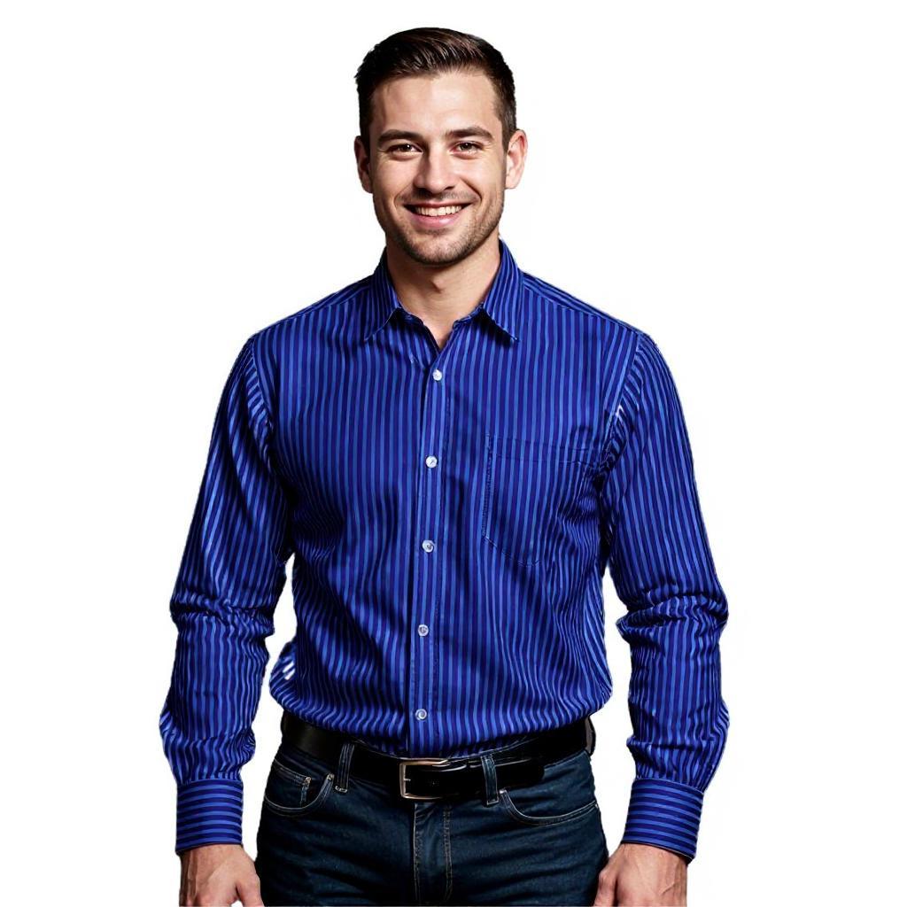Skye Candy Stripe Lounge Shirt Men’s