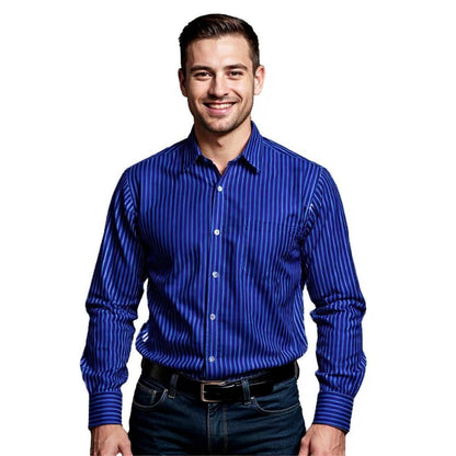 Skye Candy Stripe Lounge Shirt Men’s