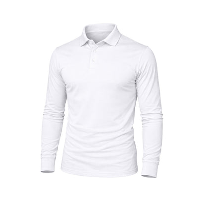 Sea Biscuit Combed Cotton Long Sleeve Golfer