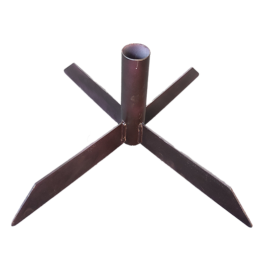 1 Pole Base Only for Indoor Poles(Brown)