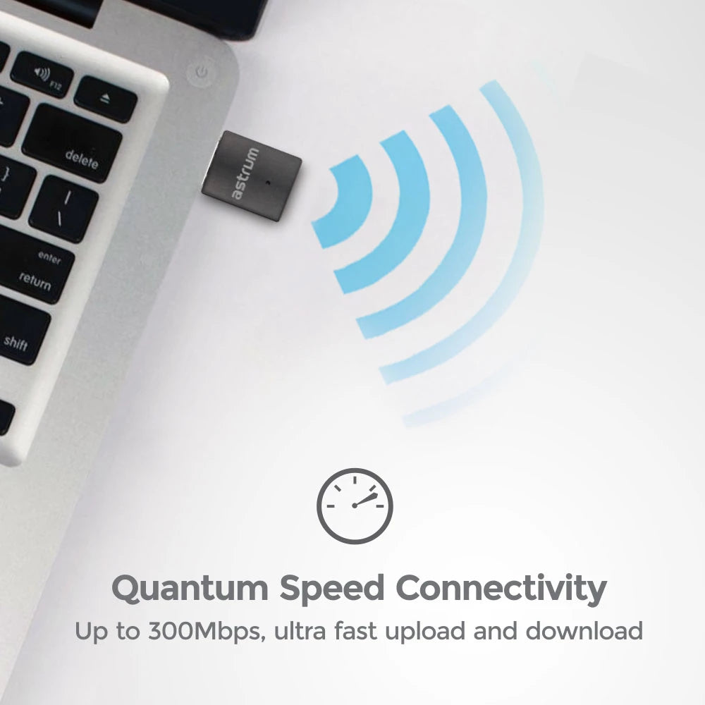 NA300 Wireless Adapter 300MBPS Nano Blac