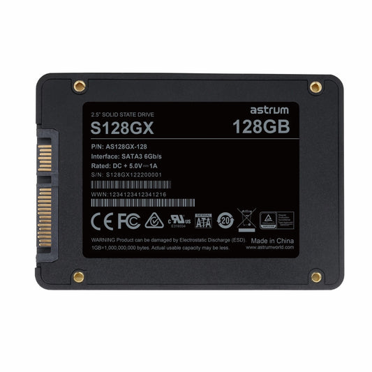 S128GX 128GB 2.5" SATA3 SSD Drive 518/47