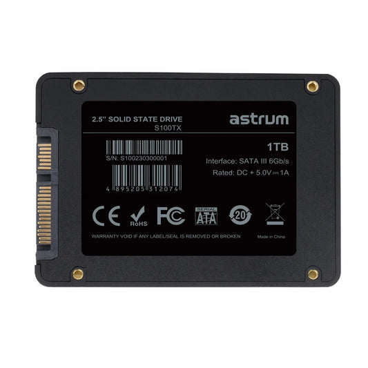 S100TX 1TB 2.5" SATA3 SSD Drive 529/520M