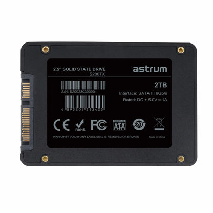 S200TX 2TB 2.5" SATA3 SSD Drive 529/520M