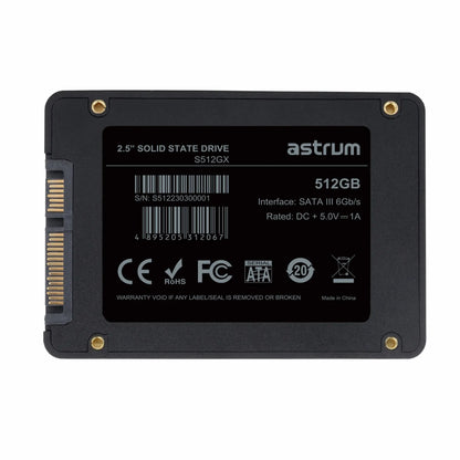 S512GX 512GB 2.5" SATA3 SSD Drive 545/49