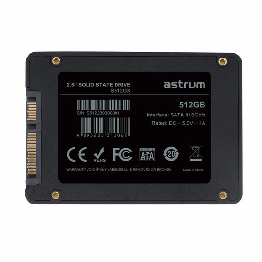 S512GX 512GB 2.5" SATA3 SSD Drive 545/49
