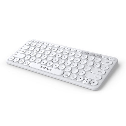 Dual Mode Mini Wireless Keyboard - KT200 - White