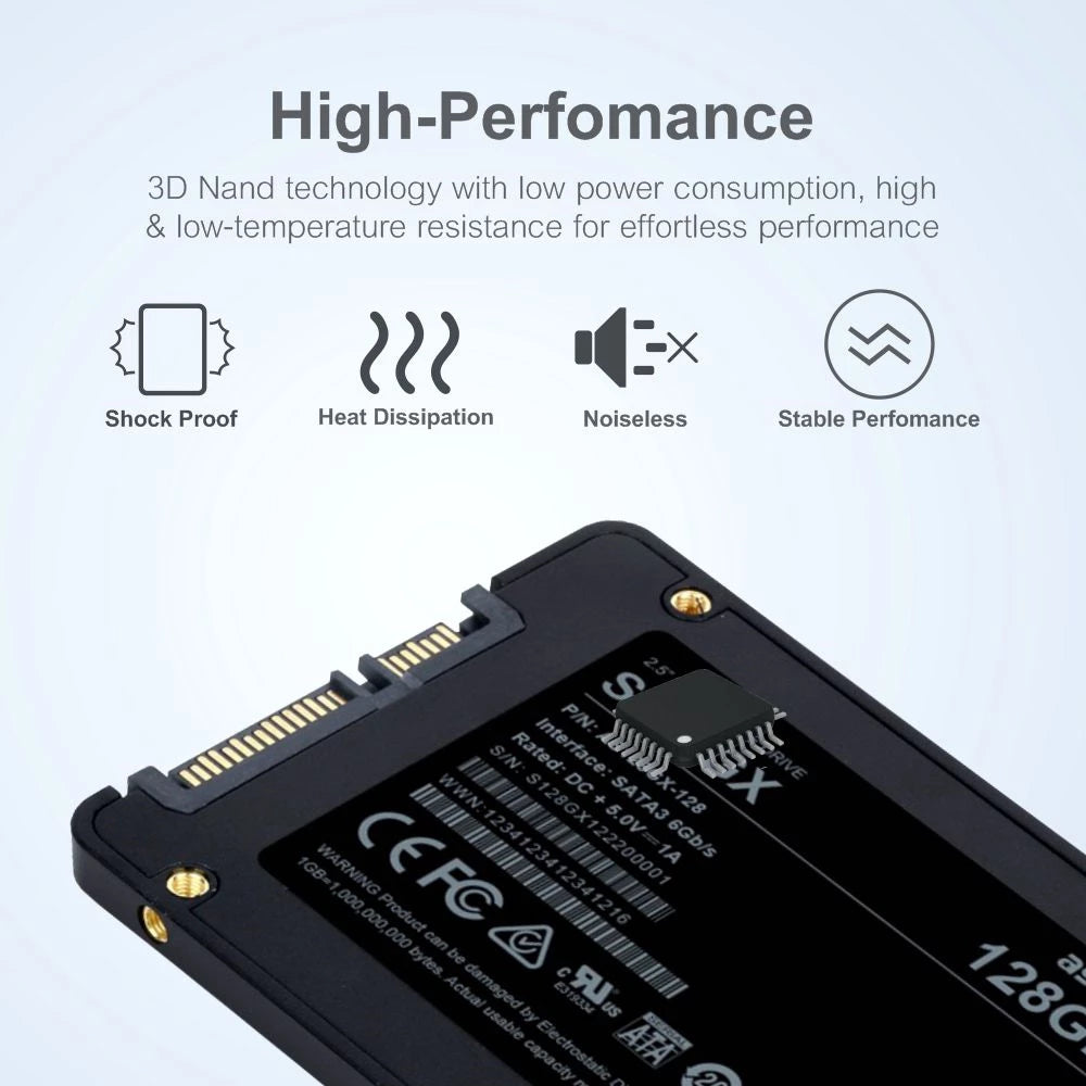 S512GX 512GB 2.5" SATA3 SSD Drive 545/49