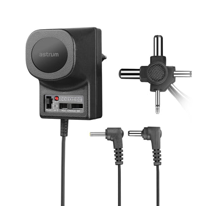 AD050 AC-DC,3-12V 500MA 6P UNI Adap BLK
