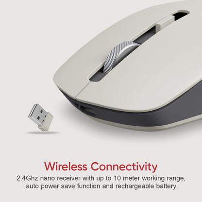 MW230 Mouse Rechargeable 2.4GHZ WL Grey
