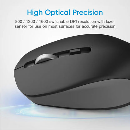MW230 Mouse Rechargeable 2.4GHZ WL Black