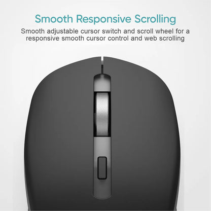 MW230 Mouse Rechargeable 2.4GHZ WL Black
