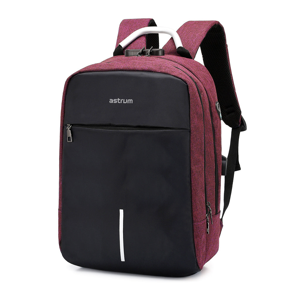 LB220 Backpack Oxford 300D 15" Red/black