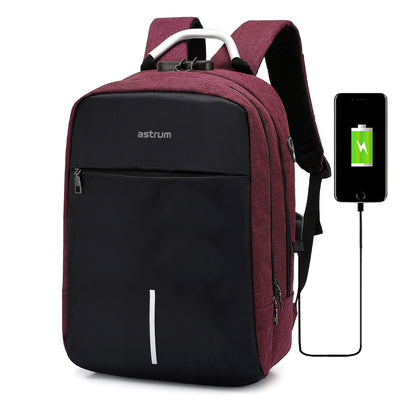 LB220 Backpack Oxford 300D 15" Red/black