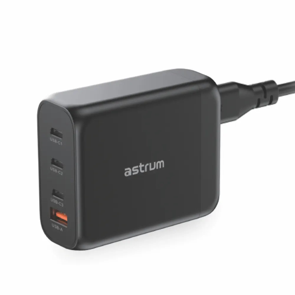 100W GaN fast Type-C PD 4 ports Charger, Laptop Mobile - Pro PD140