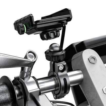 SH320 Pro Mount with Wireless Charging, Metal for Bike / Motorbike