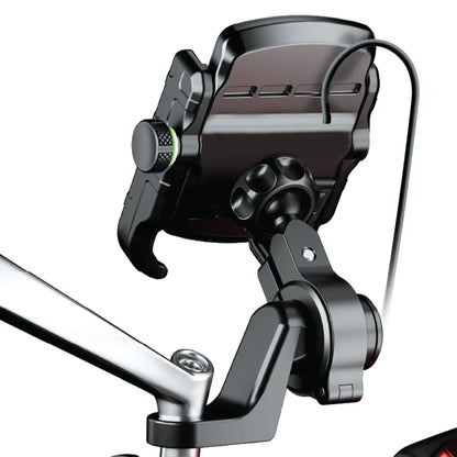 SH320 Pro Mount with Wireless Charging, Metal for Bike / Motorbike