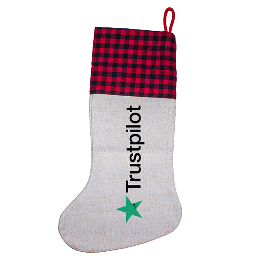Festive Canvas Sock